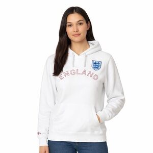 England National Football Team White Hoodie